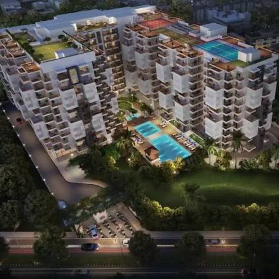 TARC Tripundra aerial night render